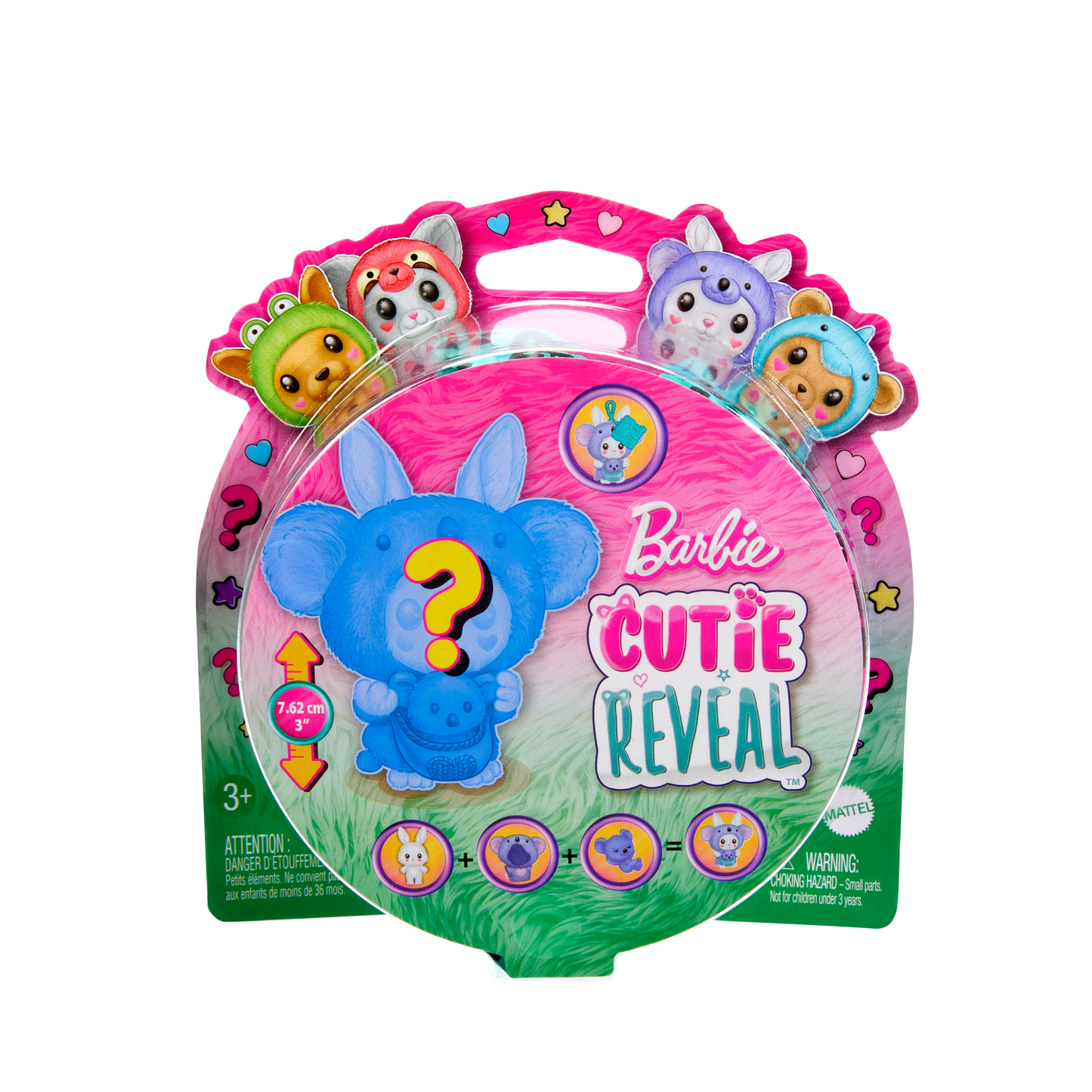 Barbie Cutie Reveal Animal en Costume à Thème D’Animal et Acc.