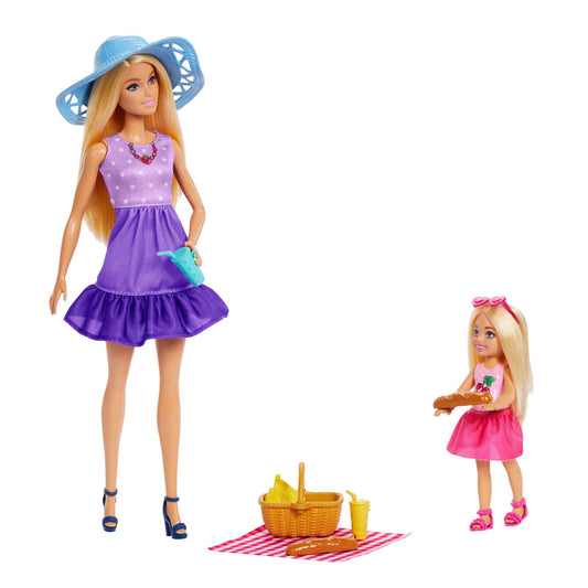 Barbie  Famille et Amis  Poupées et Accessoires  Pique-Nique